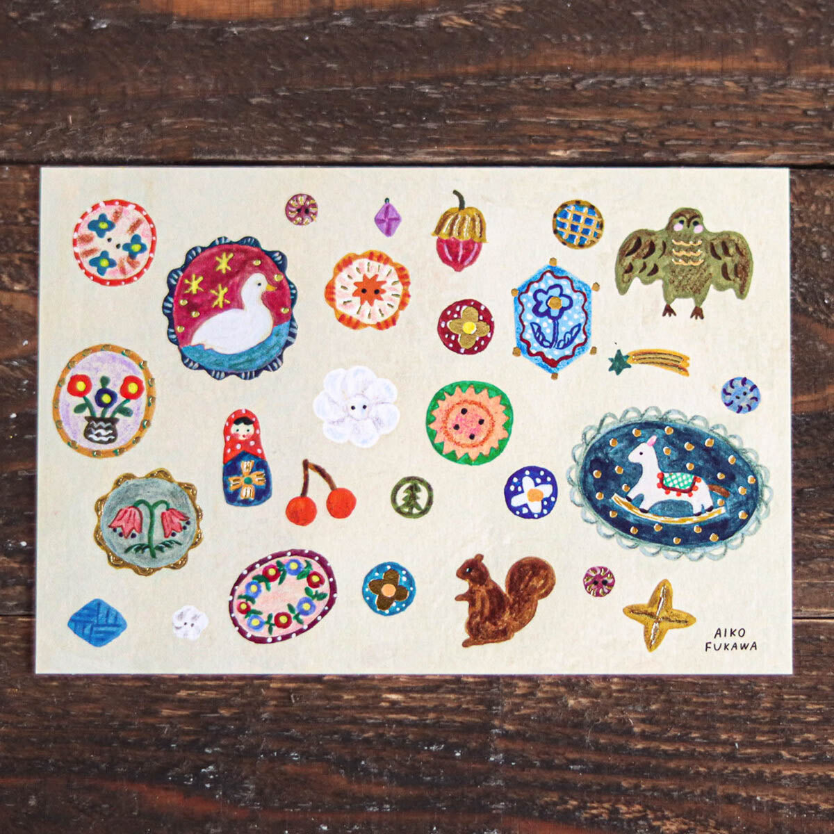 Postkarte - cozyca - Aiko Fukawa