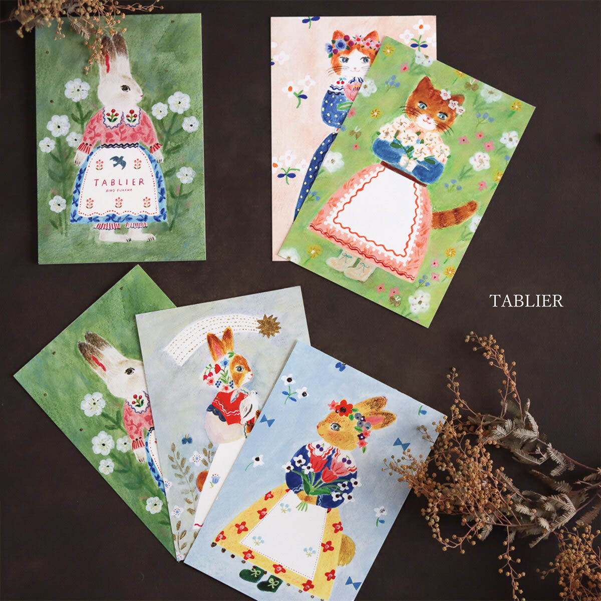 Postkarte - cozyca - Aiko Fukawa - Set