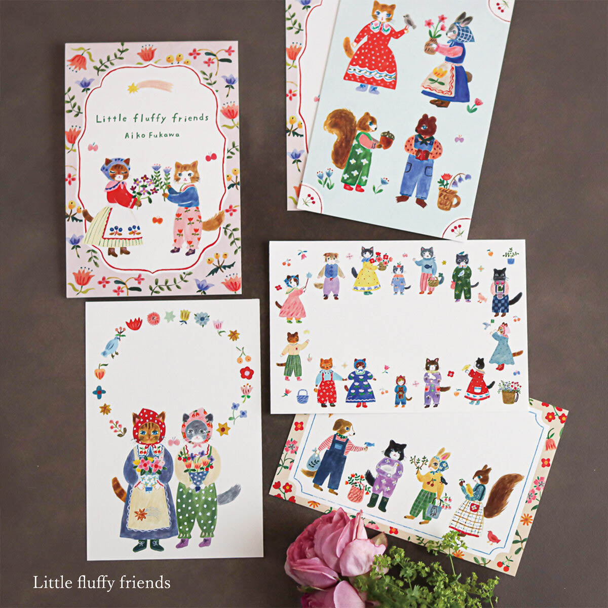 Postkarte - cozyca - Aiko Fukawa - Set