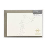 Postkarte - Cartography Map