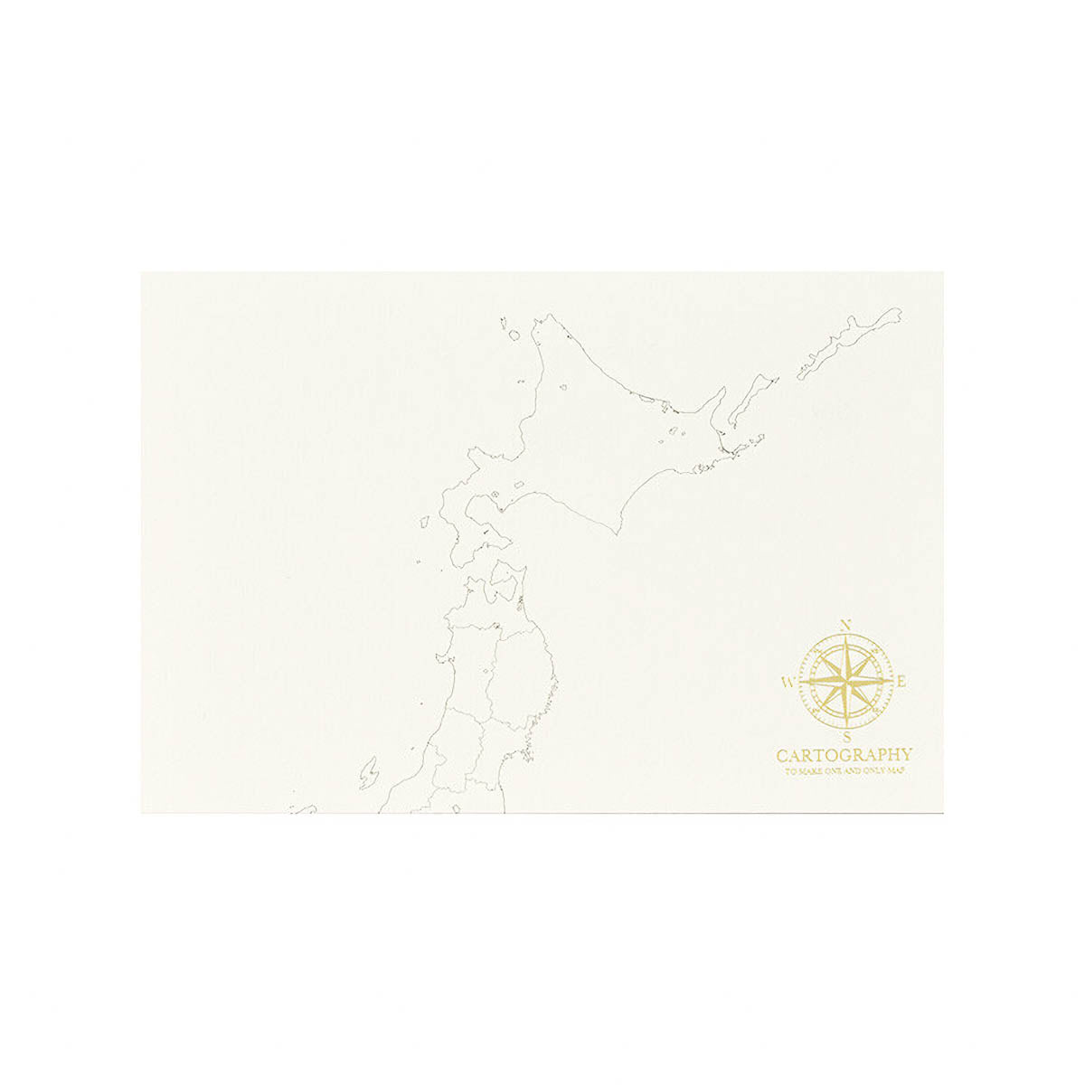 Postkarte - Cartography Map