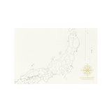 Postkarte - Cartography Map