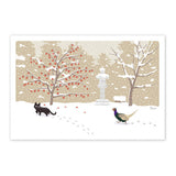 Postkarte - Travel Cat - Winter