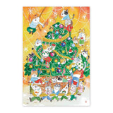 Postkarte - Ai Yoshida - Happy Christmas Holidays