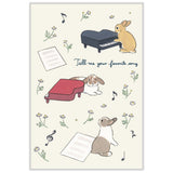 Postkarte - Shinako Moriyama - Daily Life with Rabbits