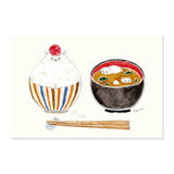 Postkarte - Tokoro Komugi - Food