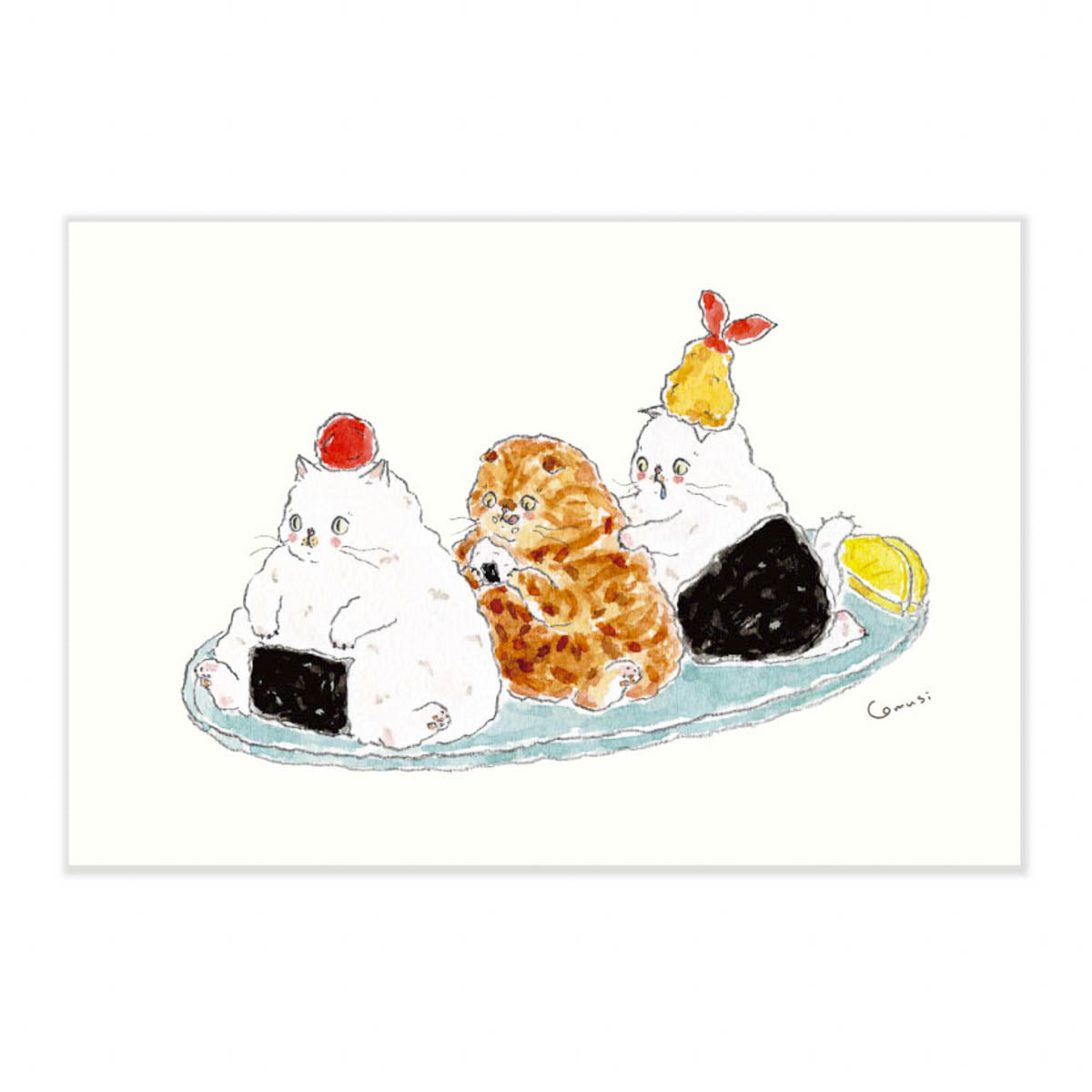 Postkarte - Tokoro Komugi - Food