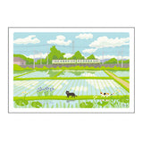 Postkarte - Travel Cat - Summer