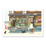 Postkarte - Travel Cat - Summer