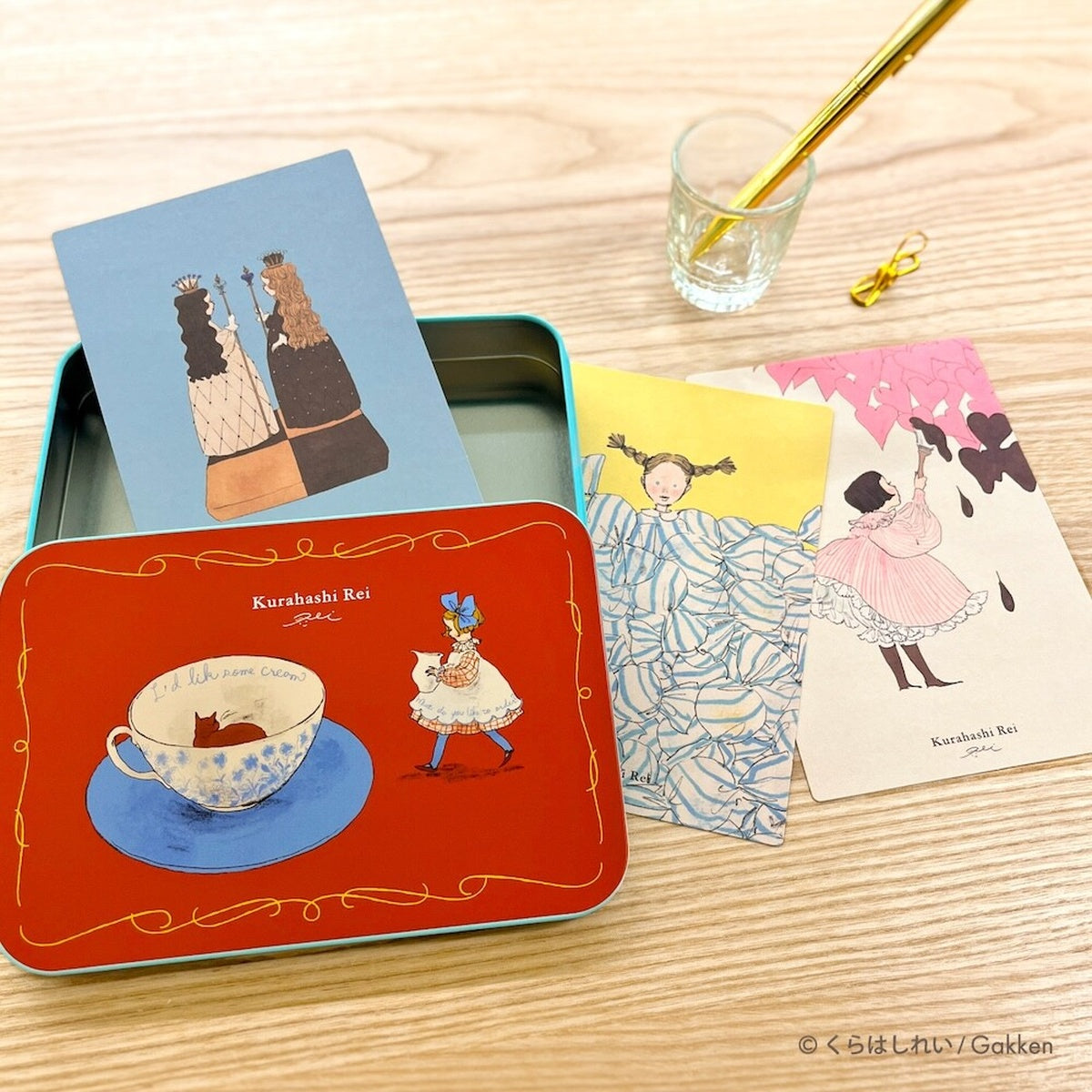 Postkarte - Rei Kurahashi - Postcard in a Tin - Afternoon Tea