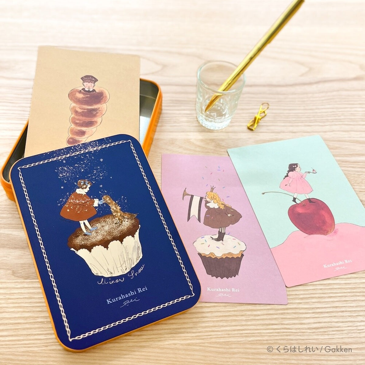 Postkarte - Rei Kurahashi - Postcard in a Tin - Afternoon Tea