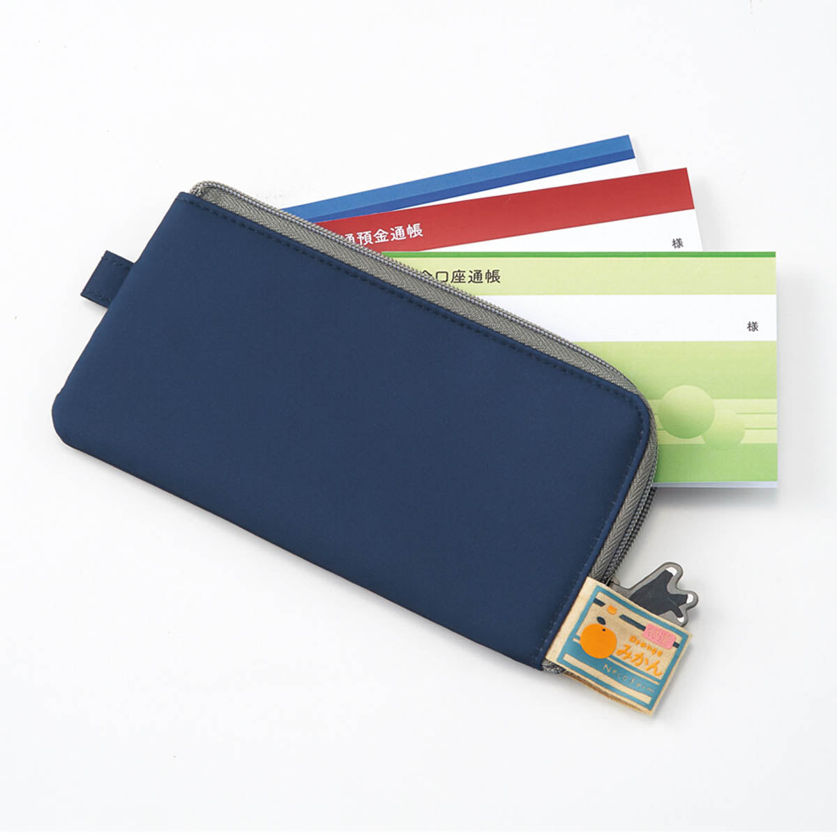 Federtasche - LIHIT LAB - Nyansheen flat pen pouch