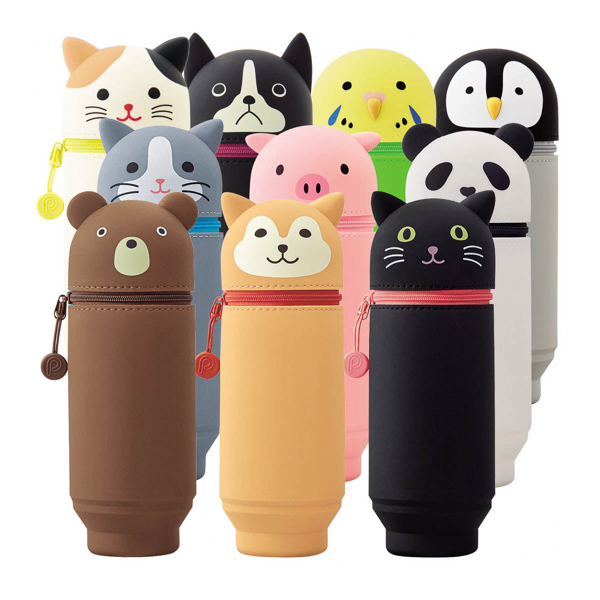 Federtasche - LIHIT LAB - PuniLabo - Standing Pencil Case - Standard Edition - Large