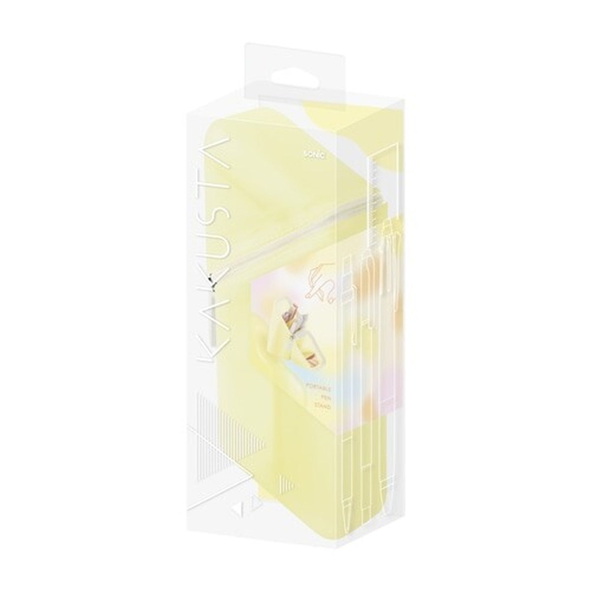 Federtasche - Kakusta - Portable Pen Case - Medium - Puni Gummy Sheer