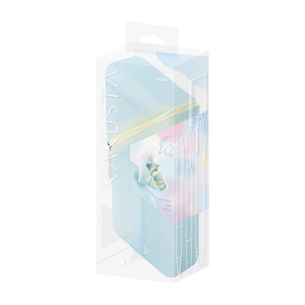 Federtasche - Kakusta - Portable Pen Case - Medium - Puni Gummy Sheer