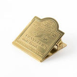 Papierklammer - Brass Clip - 030