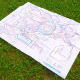 Picknickdecke - Tokyo Cartographic - Railway Map