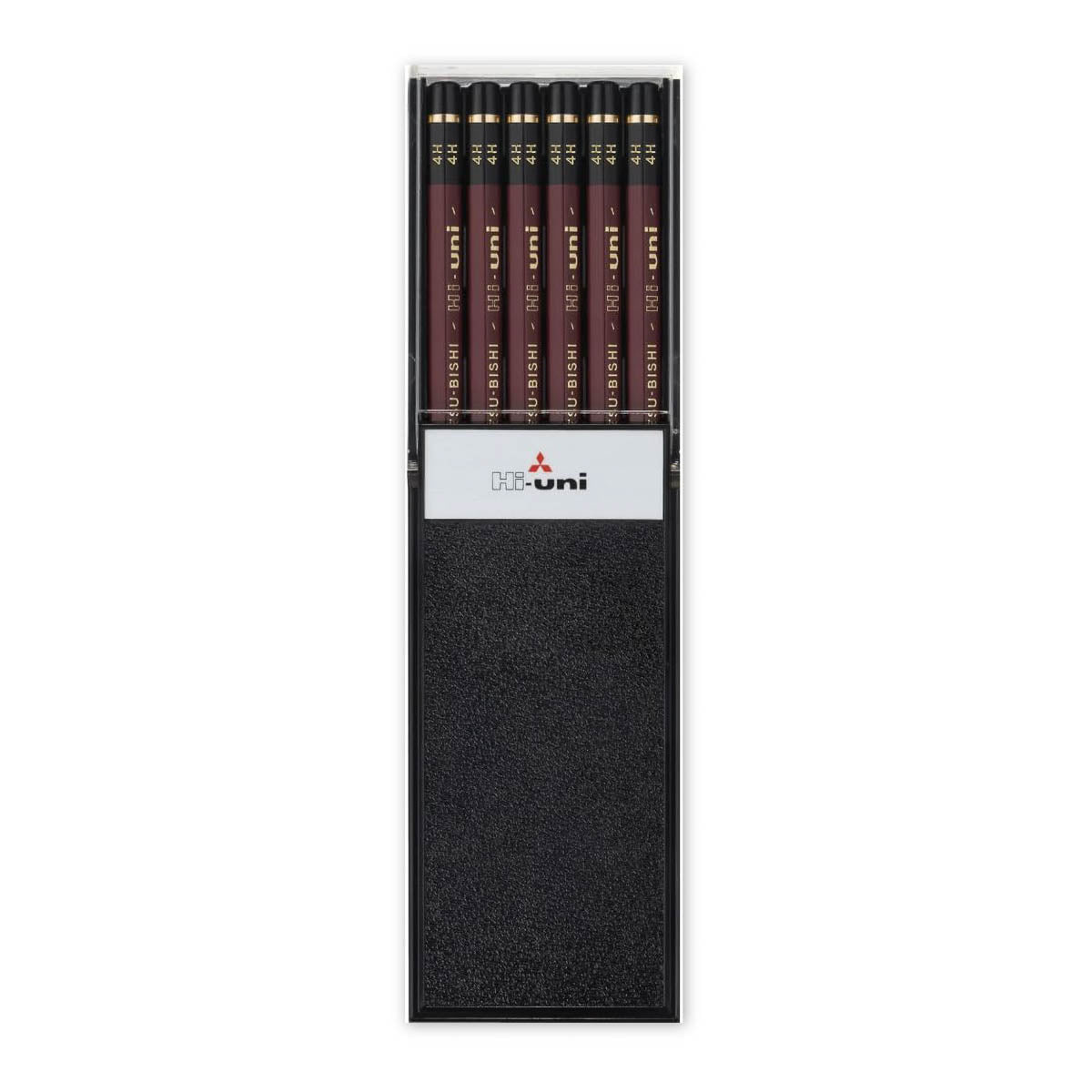 Bleistift - Uni Mitsubishi Pencil - Hi-uni - 12-Stifte-Set