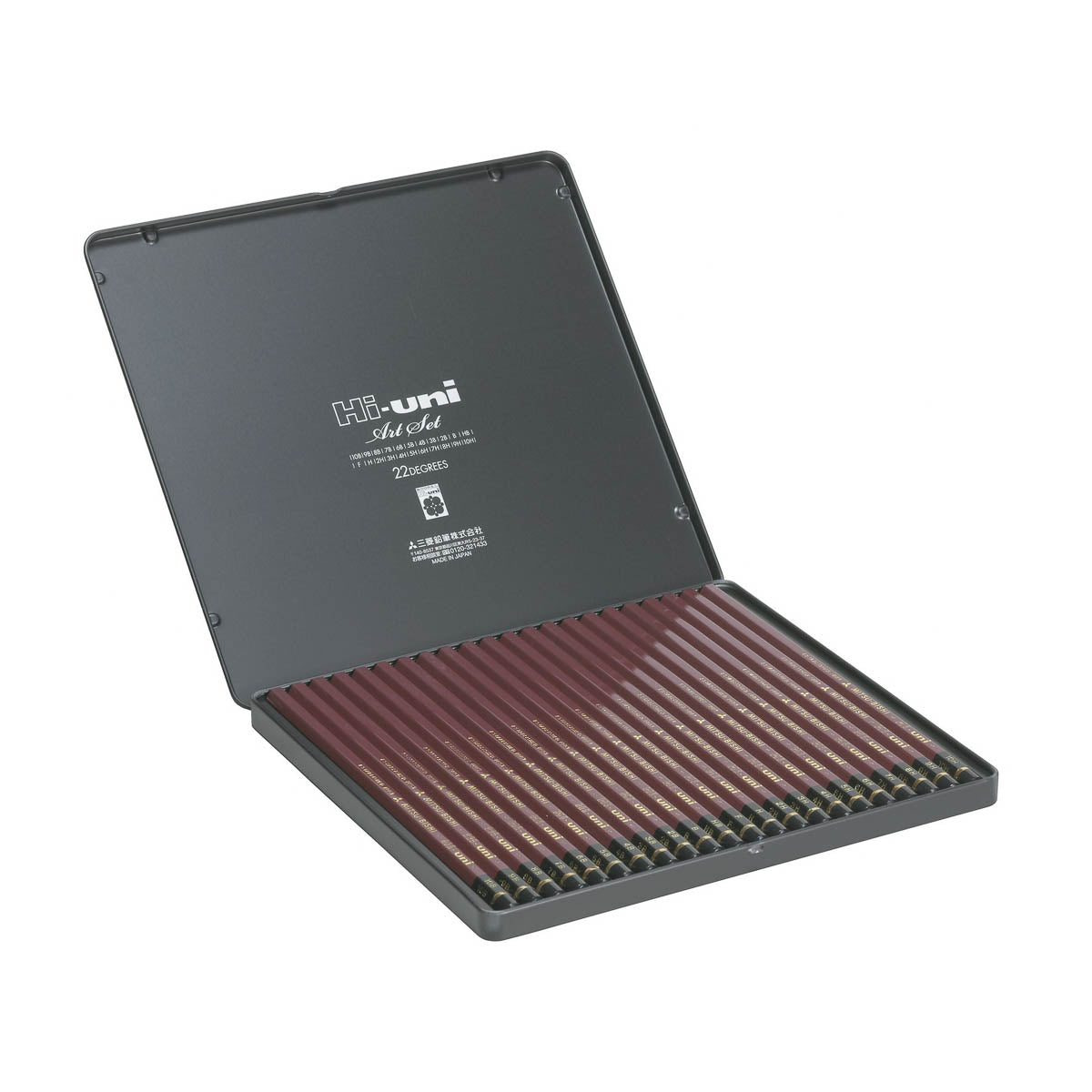 Bleistift - Uni Mitsubishi Pencil - Hi-uni - Art Set