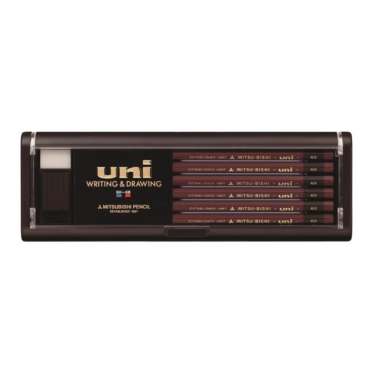 Bleistift - Uni Mitsubishi Pencil - Uni - 12-Stifte-Set