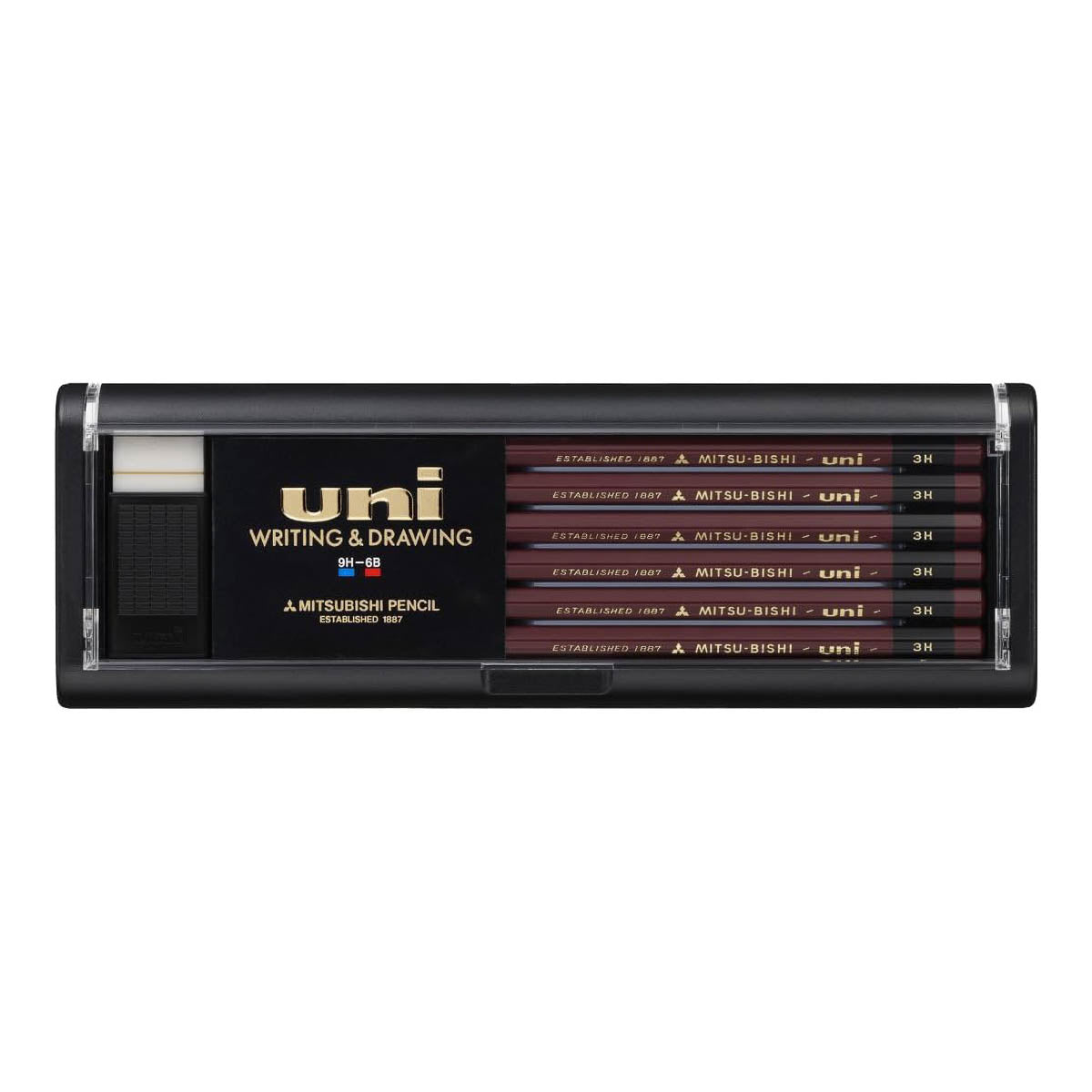 Bleistift - Uni Mitsubishi Pencil - Uni - 12-Stifte-Set