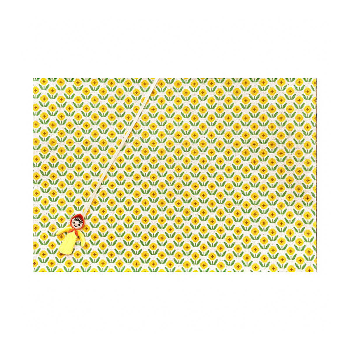 Buchhülle - Book Cover with String - A6