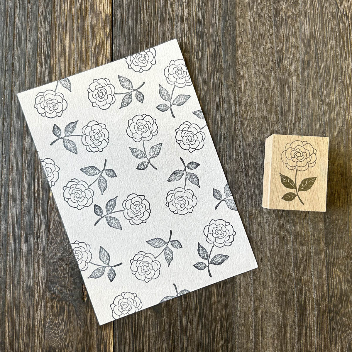 Stempel (Gummi) - Flowers