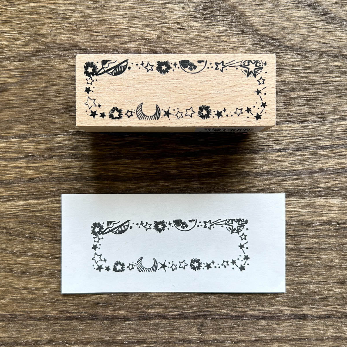 Stempel (Gummi) - Horizontal Frame - 2024