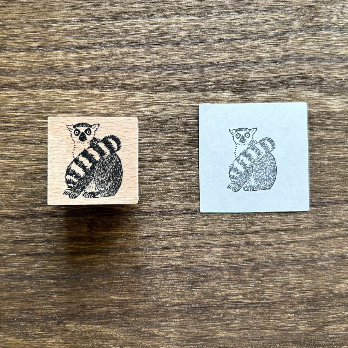 Stempel (Gummi) - Animals (square)