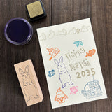 Stempel (Gummi) - Animals (standing)