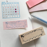 Stempel (Gummi) - Horizontal Frame - 2024