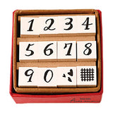 Stempel (Gummi) - Petit Numbers - Serie 1