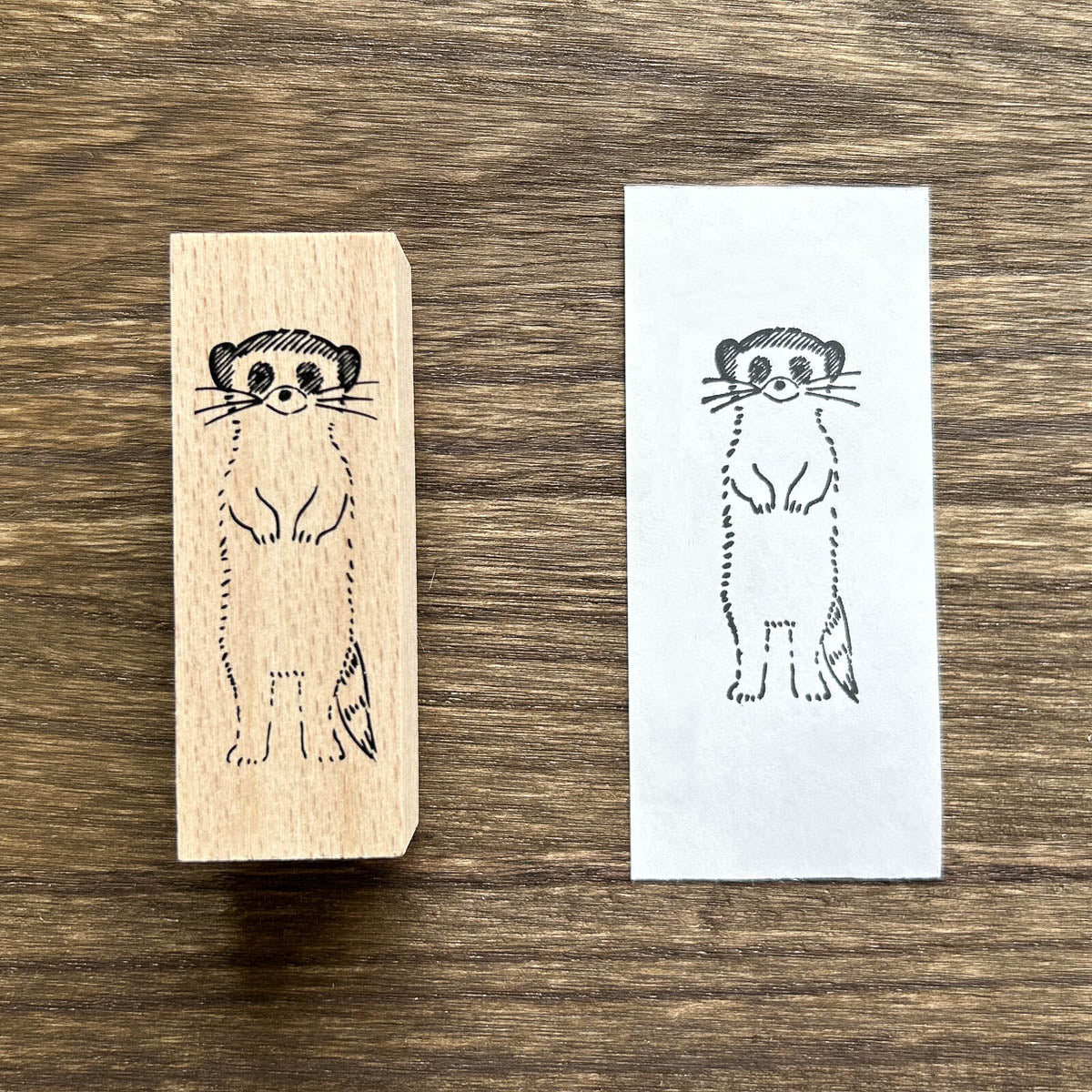 Stempel (Gummi) - Animals (standing)