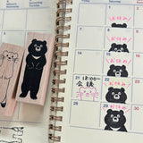 Stempel (Gummi) - Animals (standing)
