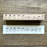 Stempel (Gummi) - Line Frame - 2024