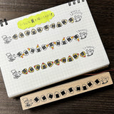 Stempel (Gummi) - Line Frame - 2024