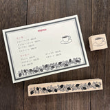 Stempel (Gummi) - Line Frame - 2024
