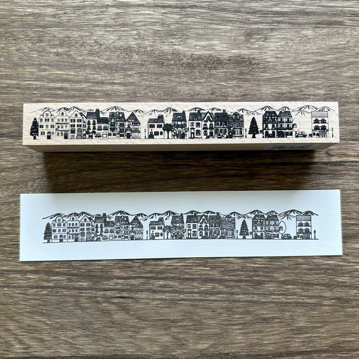 Stempel (Gummi) - Line Frame - 2024