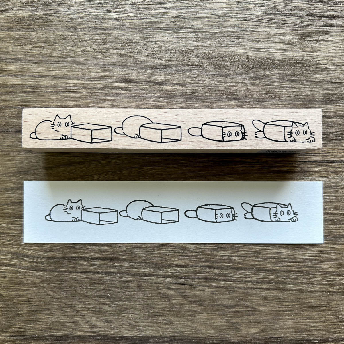Stempel (Gummi) - Line Frame - 2024