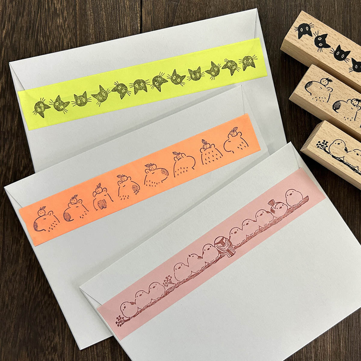 Stempel (Gummi) - Line Frame - 2024