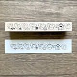 Stempel (Gummi) - Line Frame - 2024