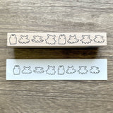 Stempel (Gummi) - Line Frame - 2024