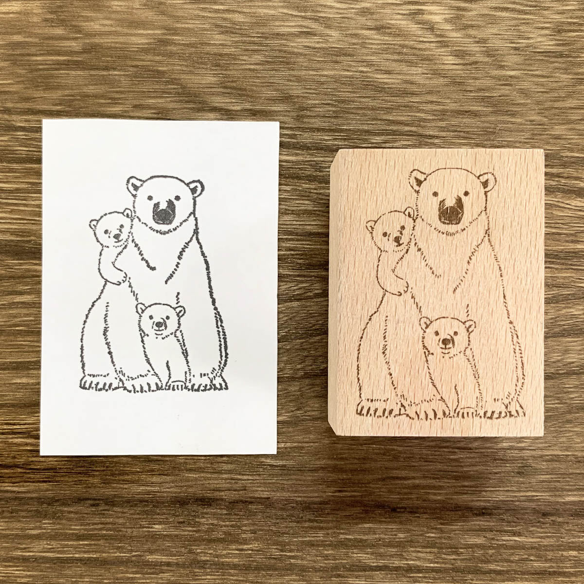 Stempel (Gummi) - Animals (standing)