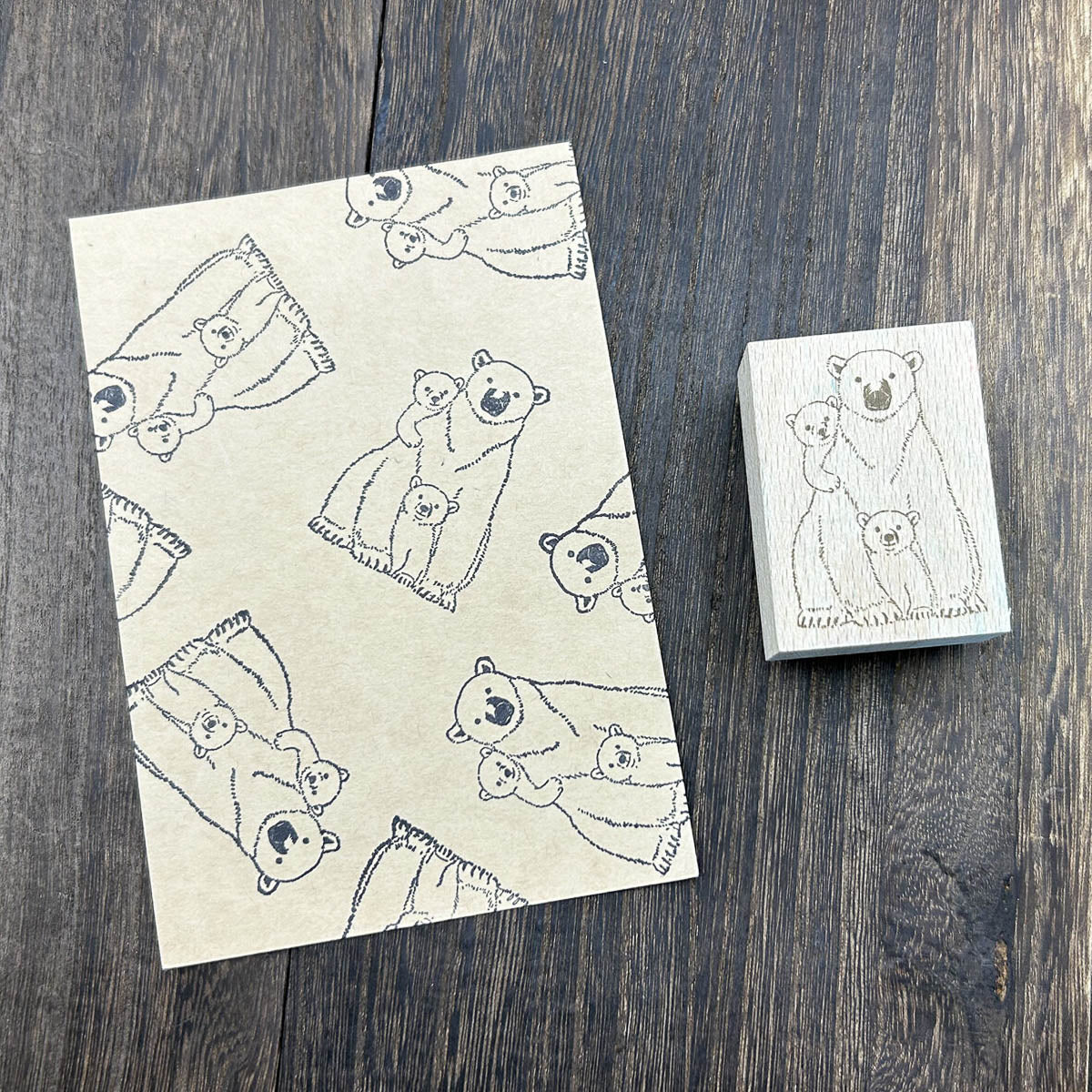 Stempel (Gummi) - Animals (standing)