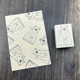 Stempel (Gummi) - Animals (standing)