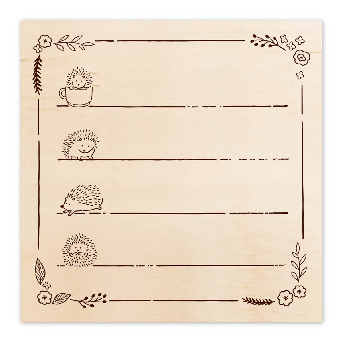 Stempel (Gummi) - Irodori Hanko