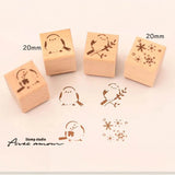 Stempel (Gummi) - Petit Stamp - Set