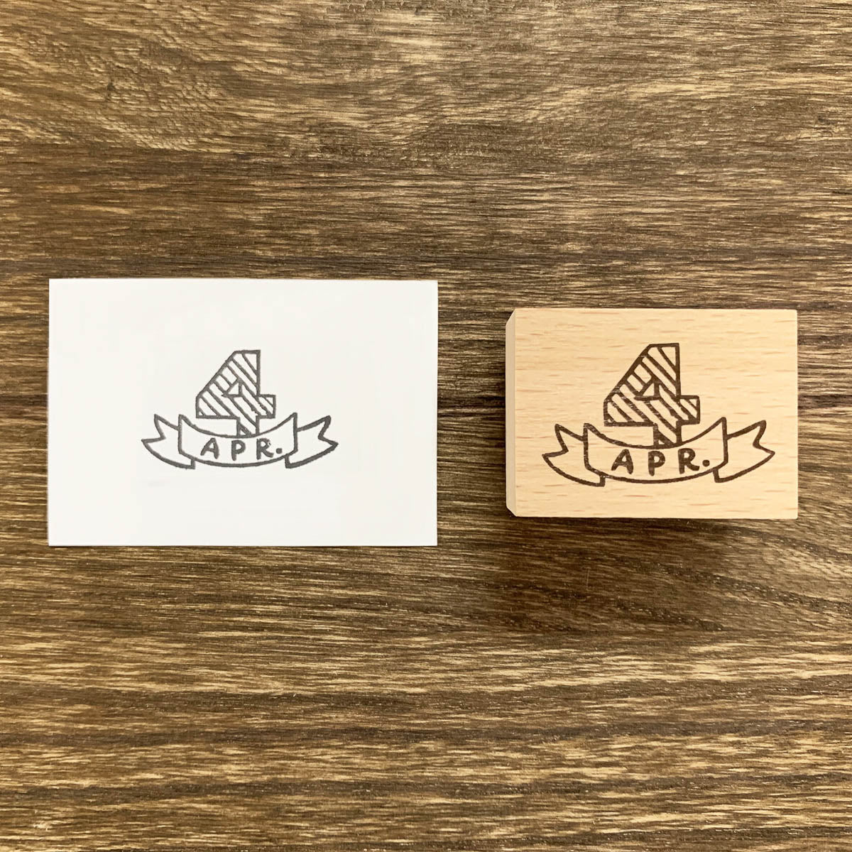 Stempel (Gummi) - Monate