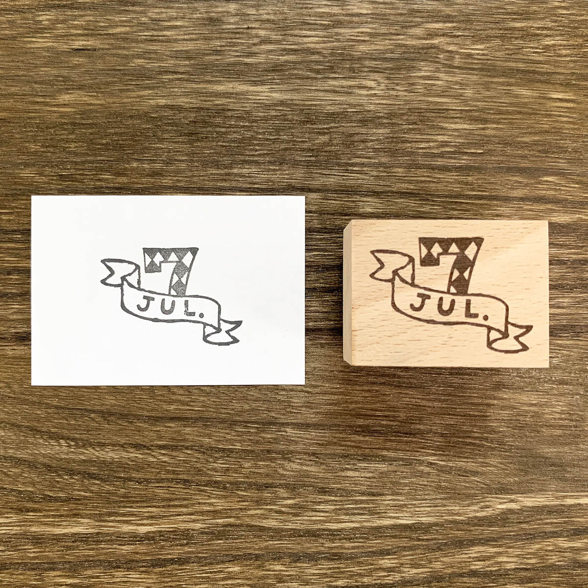 Stempel (Gummi) - Monate