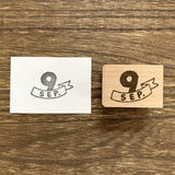 Stempel (Gummi) - Monate